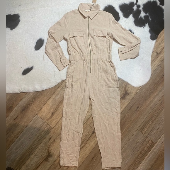 Promesa Pants - Promesa long-sleeved utility jumpsuit oversized